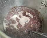 和菓子屋風赤いお赤飯と一緒にぜんざい作り方4写真