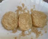ご飯で作る！よもぎ風味のおはぎ2種作り方4写真