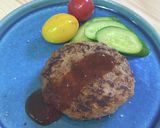 小麦卵乳不使用！玉葱麹（塩麹）ハンバーグ作り方4写真