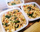 朝ごはん弁当！ガパオライス作り方2写真