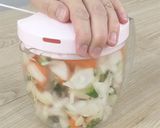レンジで簡単！野菜そぼろ丼作り方2写真