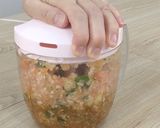 レンジで簡単！野菜そぼろ丼作り方3写真