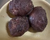 ご飯で作る！よもぎ風味のおはぎ2種作り方6写真
