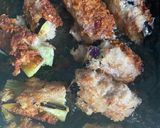 牡蠣フライと思わせる茄子と豚のフライ作り方9写真