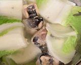 ☆簡単！激うま！！鮭の水煮缶鍋☆作り方4写真