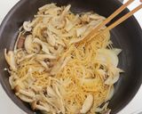 バター香るきのこ焼ビーフン作り方6写真