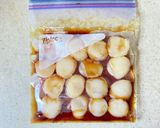 いくらとほたての漬け丼作り方3写真