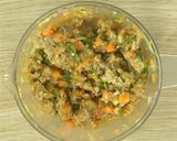 レンジで簡単！野菜そぼろ丼作り方5写真