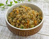 レンジで簡単！野菜そぼろ丼作り方6写真
