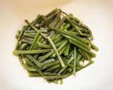 サツマイモのツルを使った♪芋づる焼きそば作り方3写真