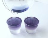 グラデーションゼリー【バタフライピー】作り方10写真