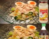 美味ドレ南蛮チーズポン酢で鶏むね肉サラダ作り方2写真