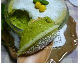 しゅわふゎ～幸せ♡抹茶ミルクスフレ♫♬作り方14写真