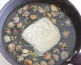 あさりとわかめのごま風味ビーフン作り方4写真