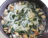あさりとわかめのごま風味ビーフン作り方6写真