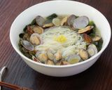 あさりとわかめのごま風味ビーフン作り方7写真