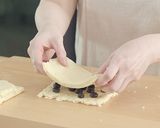 ブルーベリーホワイトチョコレートスコーン作り方12写真