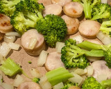 卵不使用♡ウインナーと野菜のマフィン作り方4写真
