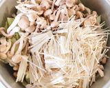 キャベツ しめじ えのきの ケチャスープ作り方5写真