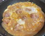 ツユでご飯がベチャベチャにならない親子丼作り方9写真