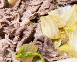 牛肉のすき煮、あっさり作り方7写真