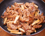 豚肉としめじの秋のみぞれポン酢作り方4写真