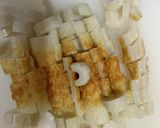 レタスの外葉チャーハン作り方3写真