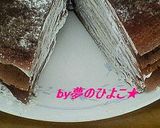 簡単♪チョコミルクレープ作り方5写真