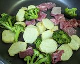 牛肉とジャガイモの炒め物作り方7写真