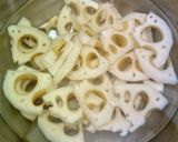 レンコン＊椎茸＊お揚げの煮物♪作り方1写真