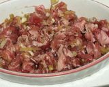 麻婆豆腐の素でカサ増し麻婆豆腐作り方1写真