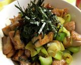 ちゃちゃっと鶏ネギ丼♪作り方5写真