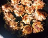 山芋と豚こま肉のおかかバーグ作り方8写真