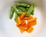 根菜茄子コク旨味噌肉じゃが味温野菜サラダ作り方2写真
