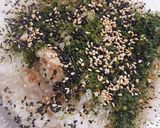 青のり入いなり寿司用酢飯(ご飯500g)作り方1写真