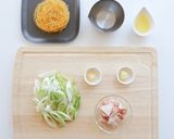 香ばしネギの焼ビーフン作り方2写真