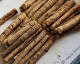 全粒粉でカリカリ！ごぼうのからあげ作り方1写真