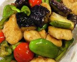 鶏胸肉と茄子の南蛮炒め作り方7写真