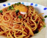 キャベツとベーコンのワンパンパスタ作り方9写真