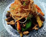 野菜たっぷり春雨入り麻婆茄子作り方8写真