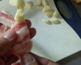 にんにく豚肉巻き♡キャンプ飯作り方2写真