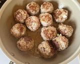 ☆簡単☆和風うずら卵バーグ作り方5写真