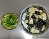 カレー麻婆茄子作り方1写真