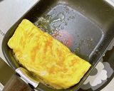 キノコオムレツのブルーチーズソース作り方3写真