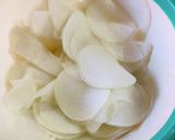 梅と大葉の千枚漬け作り方1写真