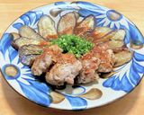 手こね豚バラ肉とナスのよだれソースがけ作り方6写真