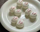 練り羊羹で簡単『うさぎのお団子』作り方5写真