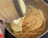 豆腐でウニクリーム風パスタ＆きのこスープ作り方6写真