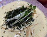 豆腐でウニクリーム風パスタ＆きのこスープ作り方8写真