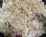 しその実とカリカリ梅のおにぎり作り方3写真